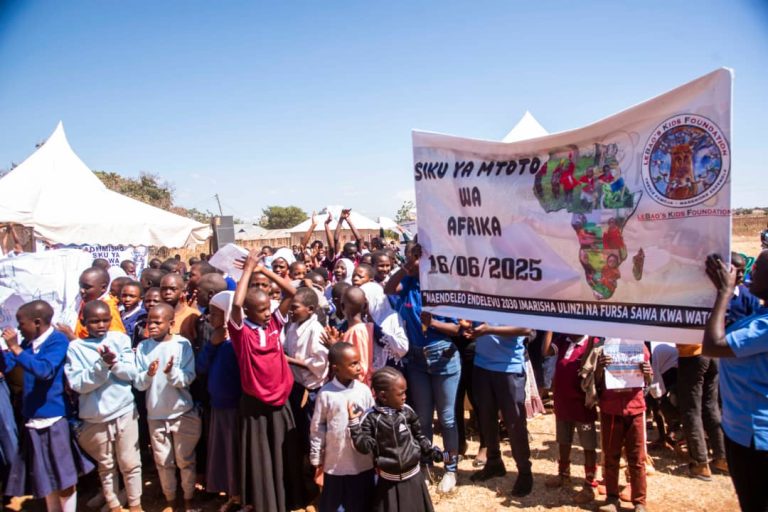 Kuadhimisha Siku ya Mtoto wa Afrika Isimani: Wito wa Kujitolea Kwa Dhati Kulinda Haki za Watoto
